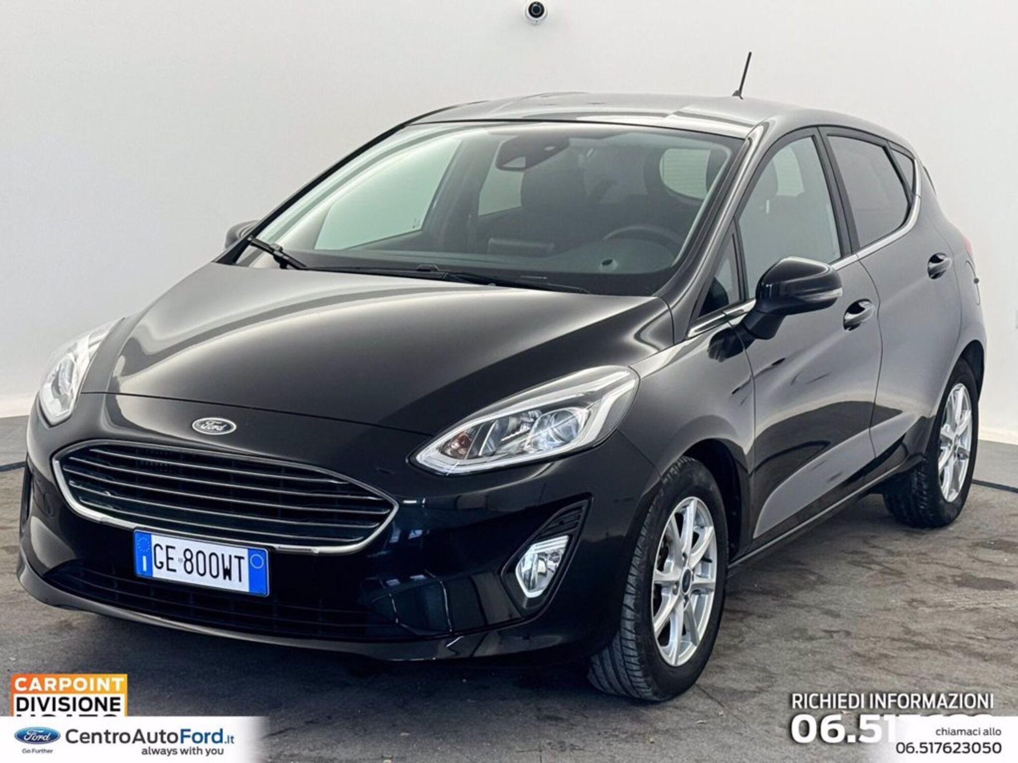 Ford Fiesta 1.0 Ecoboost Hybrid 125 CV 5 porte Titanium  del 2021 usata a Albano Laziale