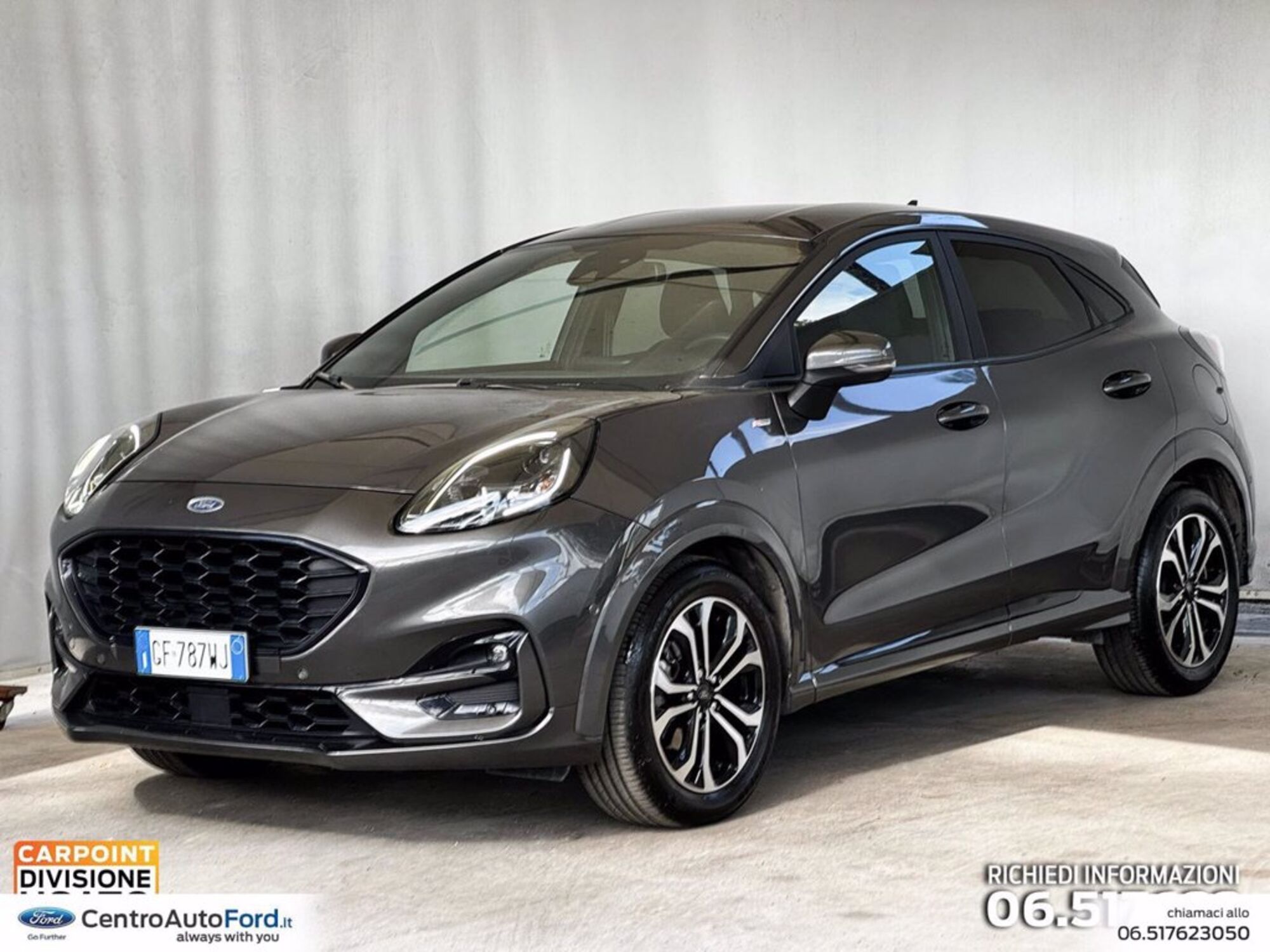 Ford Puma 1.0 ecoboost h ST-Line X 125cv del 2021 usata a Albano Laziale