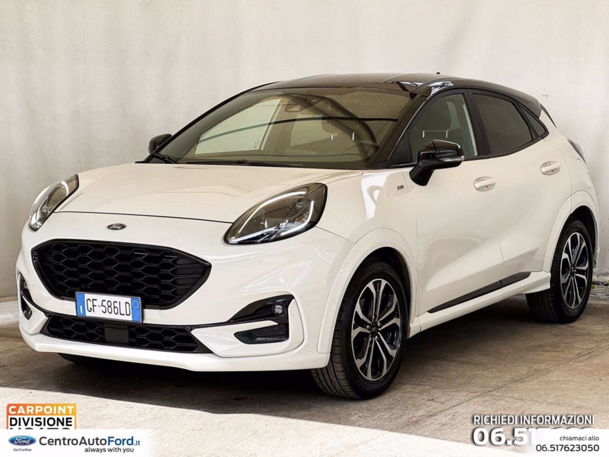 Ford Puma 1.0 ecoboost h ST-Line X 125cv del 2021 usata a Albano Laziale