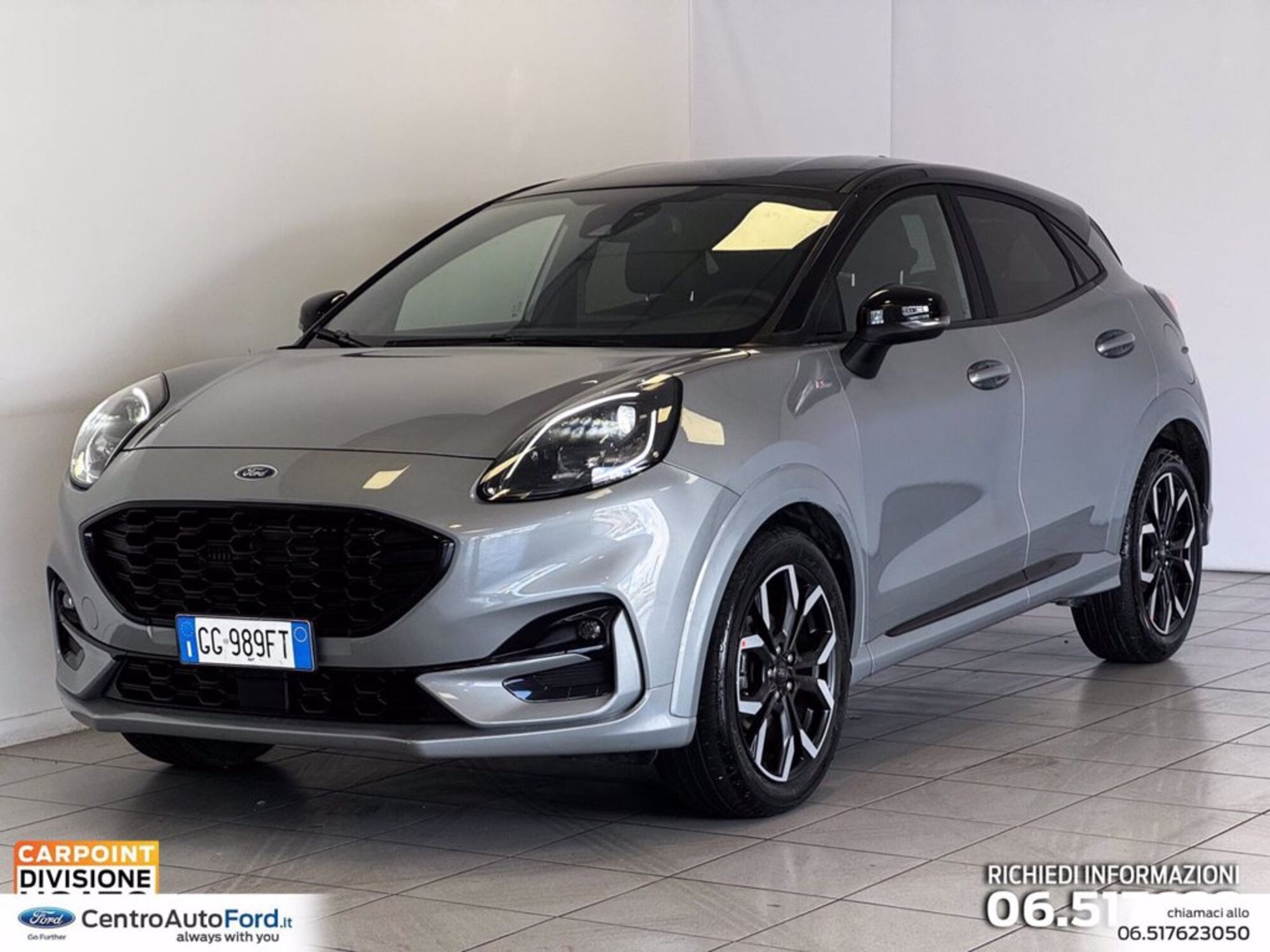 Ford Puma 1.0 ecoboost h ST-Line X 125cv del 2021 usata a Albano Laziale