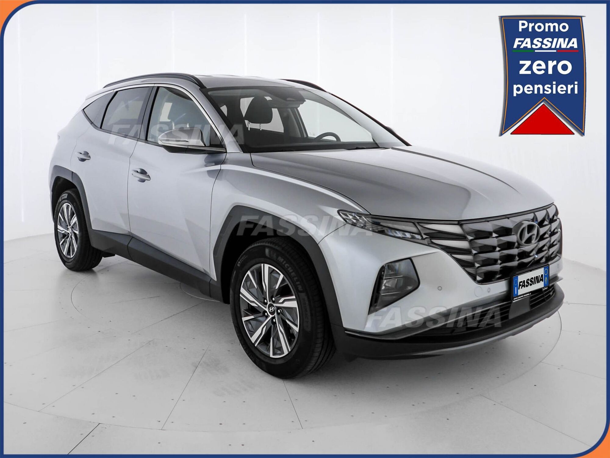 Hyundai Tucson 1.6 hev NLine 4wd auto del 2024 usata a Milano