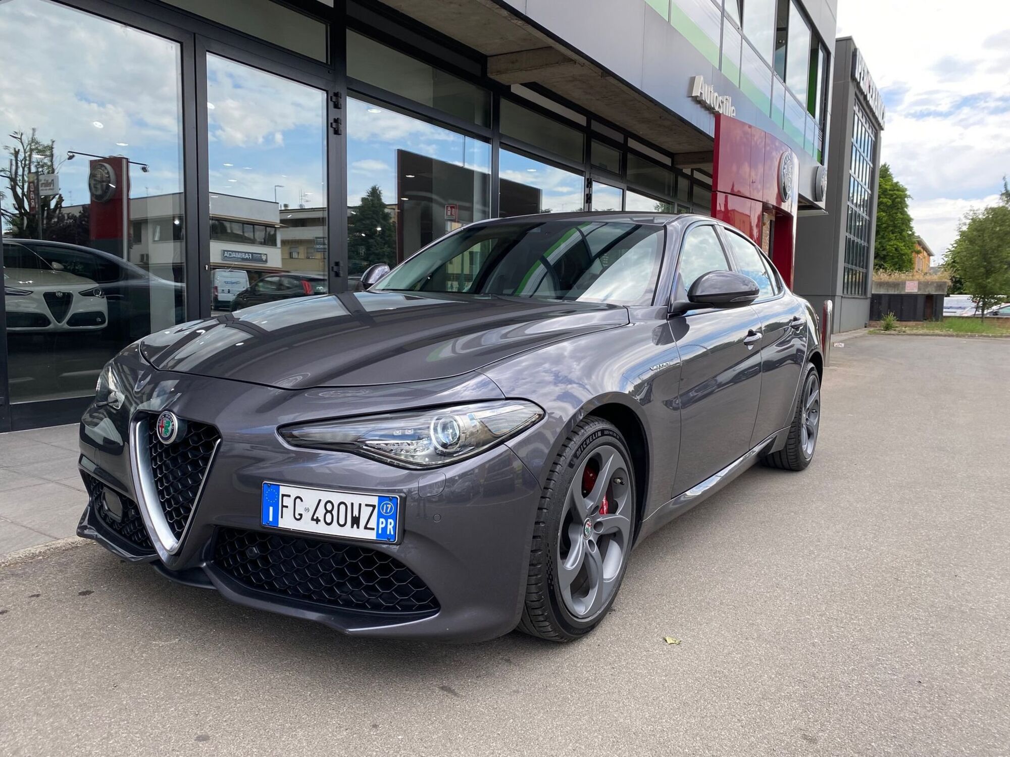 Alfa Romeo Giulia 2.0 Turbo 280 CV AT8 AWD Q4 Veloce  del 2017 usata a Reggio nell&#039;Emilia