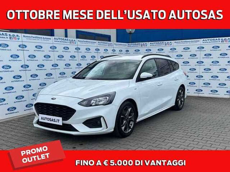 Ford Focus Station Wagon 1.0 EcoBoost 125 CV automatico SW ST-Line  del 2021 usata a Firenze