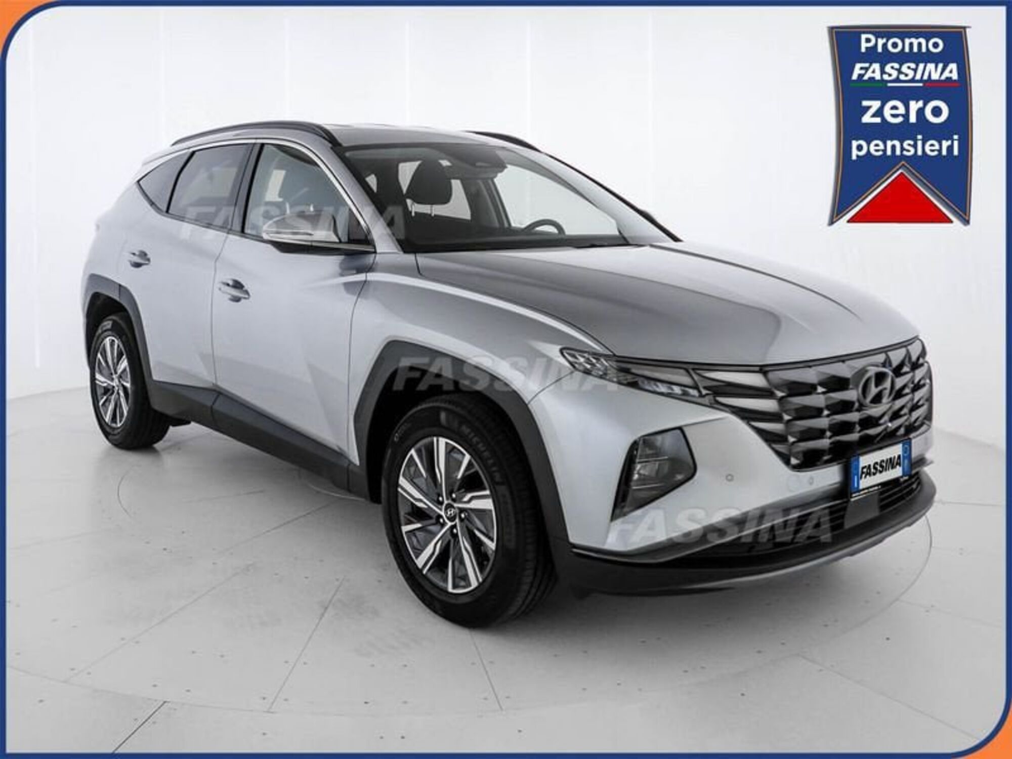 Hyundai Tucson 1.6 hev NLine 2wd auto del 2024 usata a Milano