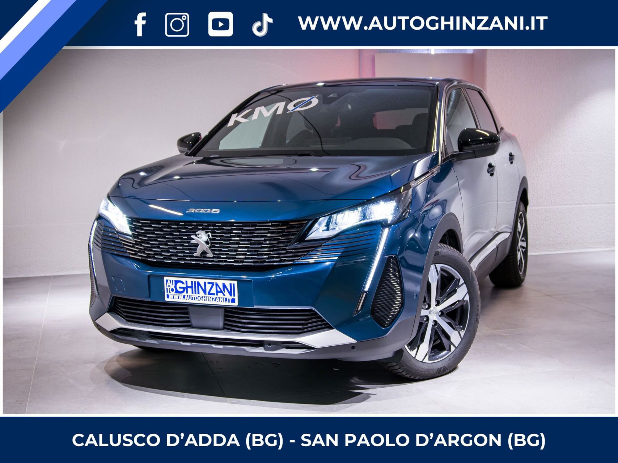 Peugeot 3008 PureTech Turbo 130 S&amp;S EAT8 Allure Pack  nuova a Calusco d&#039;Adda