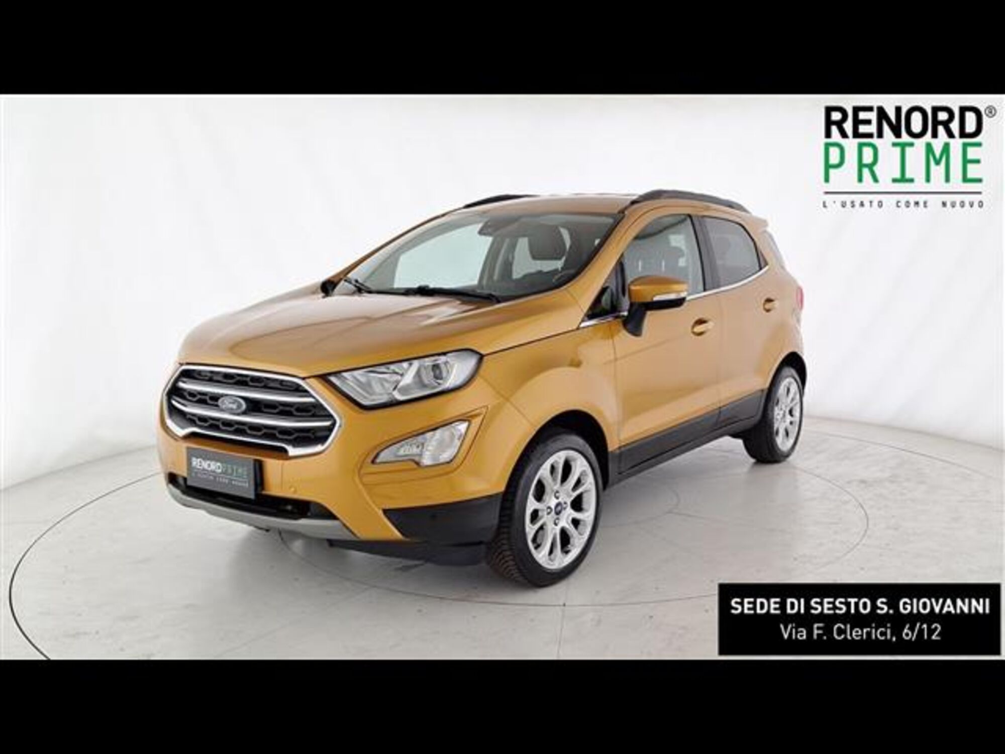 Ford EcoSport 1.0 EcoBoost 125 CV Titanium S del 2021 usata a Sesto San Giovanni