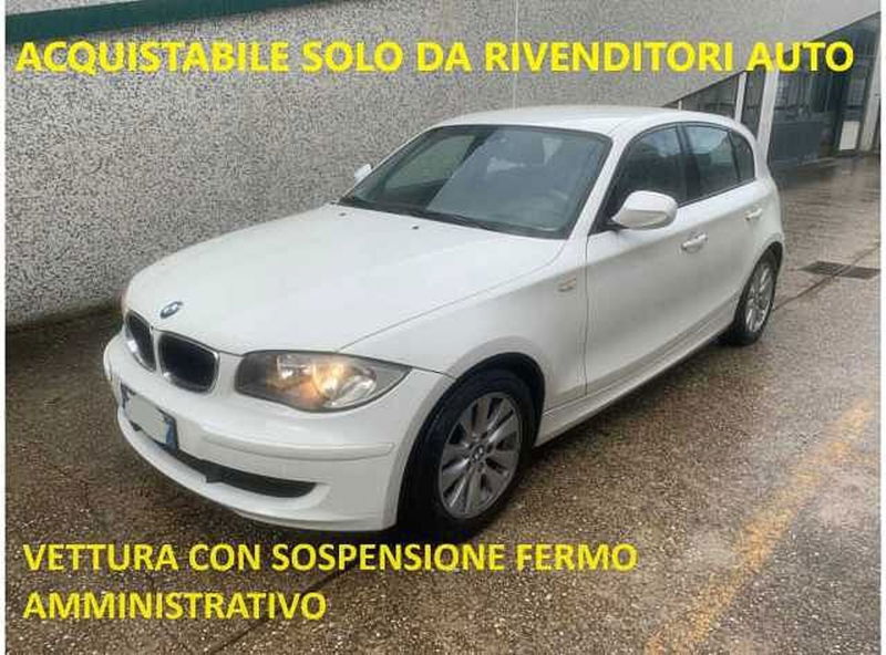 BMW Serie 1 116d 2.0 116CV cat 5 porte Eletta DPF del 2010 usata a Bracciano