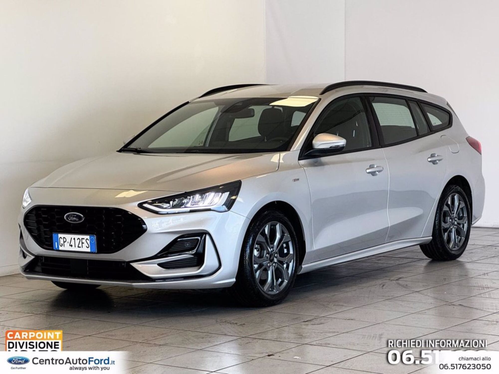 Ford Focus Station Wagon 1.0 EcoBoost 125 CV automatico SW ST-Line  del 2023 usata a Albano Laziale