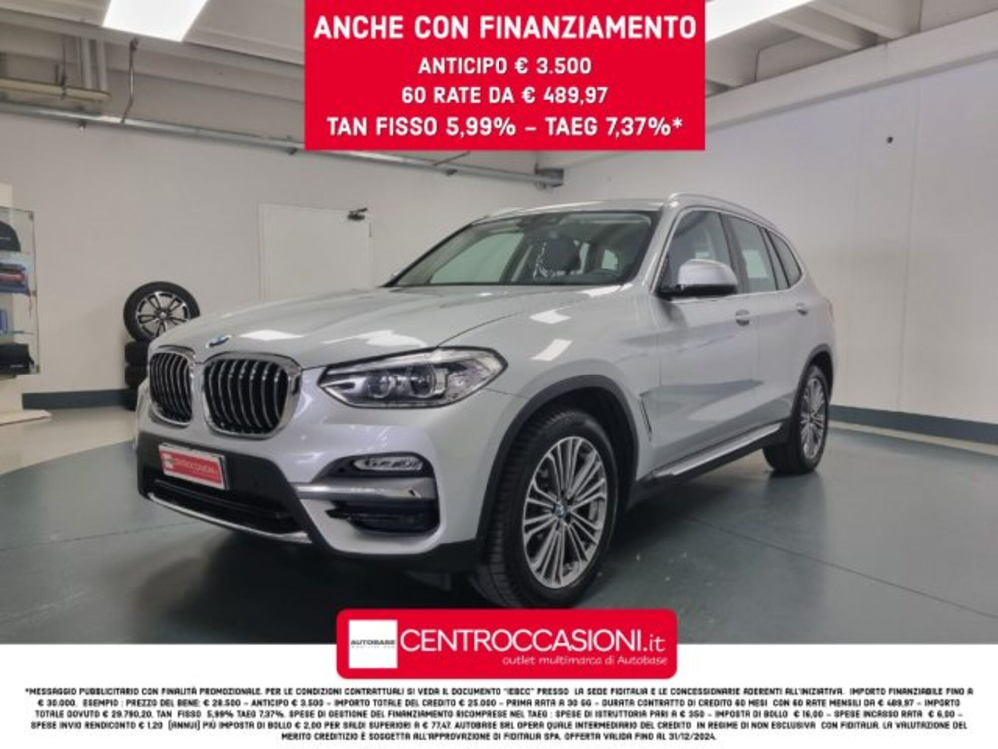 BMW X3 xDrive20d Luxury  del 2018 usata a Brescia