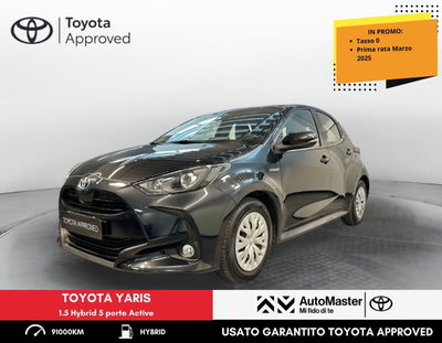 Toyota Yaris 1.5 Hybrid 5 porte Energy del 2020 usata a Ferrara