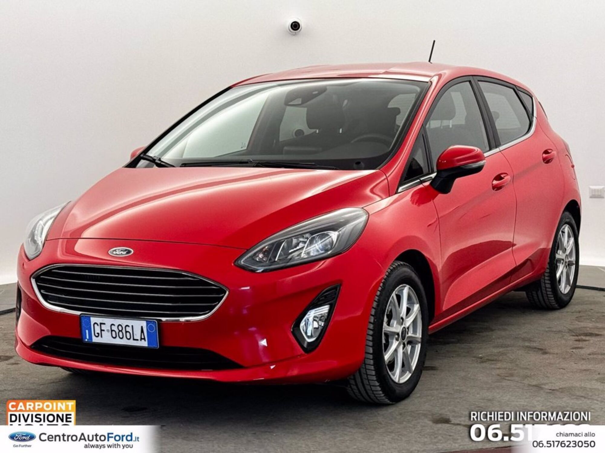 Ford Fiesta 1.0 Ecoboost Hybrid 125 CV 5 porte Titanium  del 2021 usata a Albano Laziale