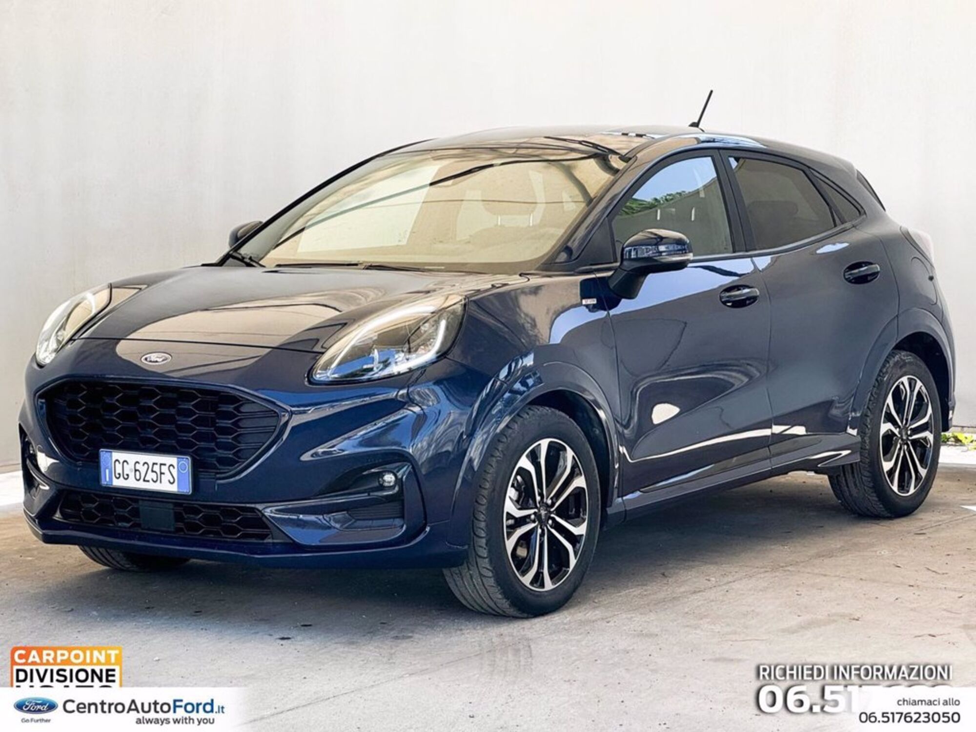 Ford Puma 1.0 ecoboost h ST-Line X 125cv del 2021 usata a Albano Laziale