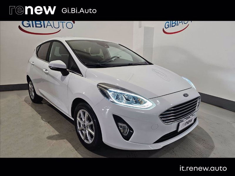 Ford Fiesta 1.0 Ecoboost Hybrid 125 CV DCT 5 porte Titanium del 2021 usata a Palermo