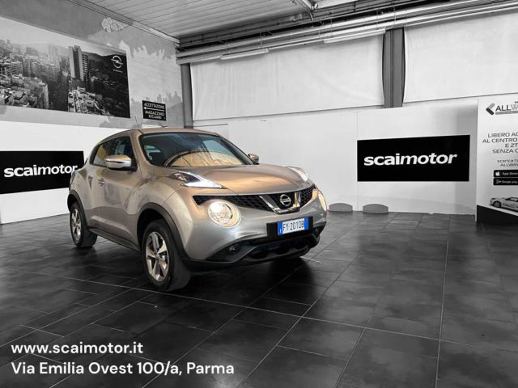 Nissan Juke 1.6 GPL Acenta  del 2019 usata a Parma