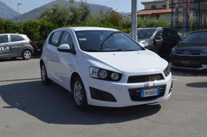 Chevrolet Aveo 1.2 86CV GPL 5 porte LS  del 2012 usata a Fondi