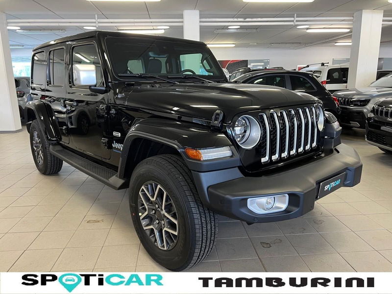 Jeep Wrangler Unlimited 2.0 atx phev Sahara 4xe auto nuova a Cortona