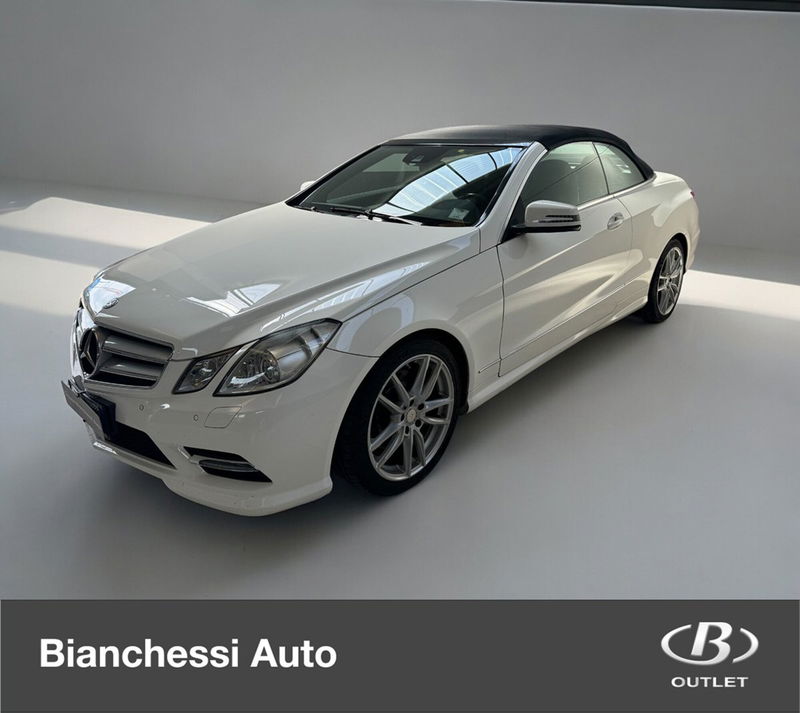 Mercedes-Benz Classe E Cabrio 220 CDI Cabrio BlueEFFICIENCY del 2013 usata a Cremona