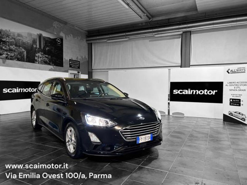 Ford Focus Station Wagon 1.5 EcoBlue 120 CV automatico SW ST-Line Co-Pilot  del 2019 usata a Parma