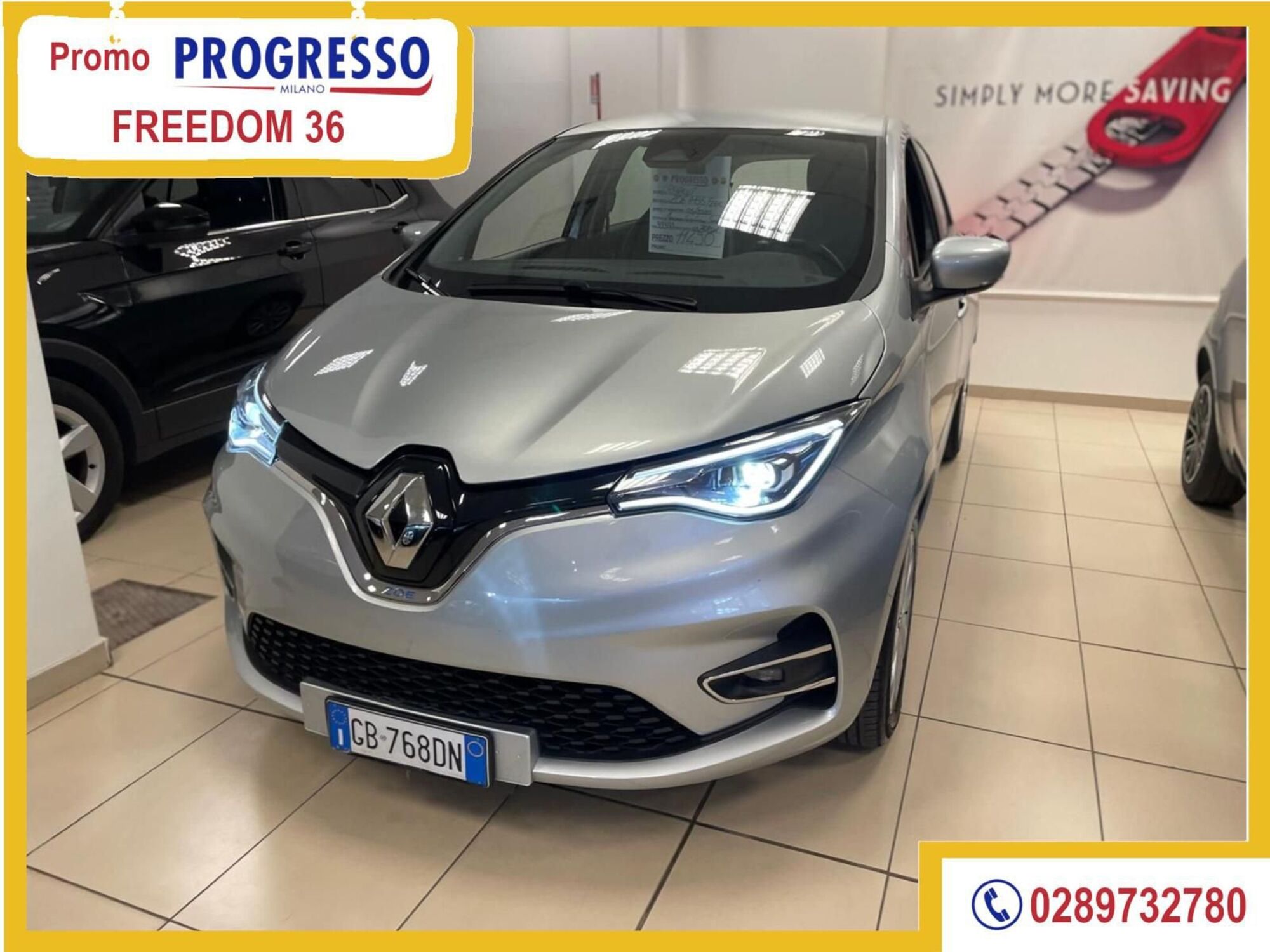 Renault Zoe Zen R135 Flex  del 2020 usata a Sesto San Giovanni