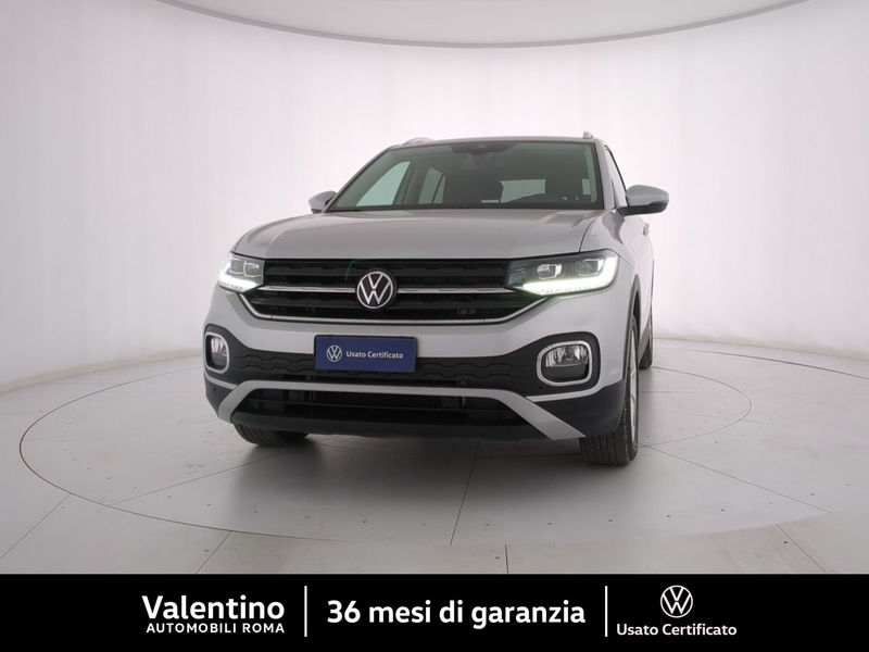 Volkswagen T-Cross 1.0 TSI 110 CV DSG Advanced del 2020 usata a Roma