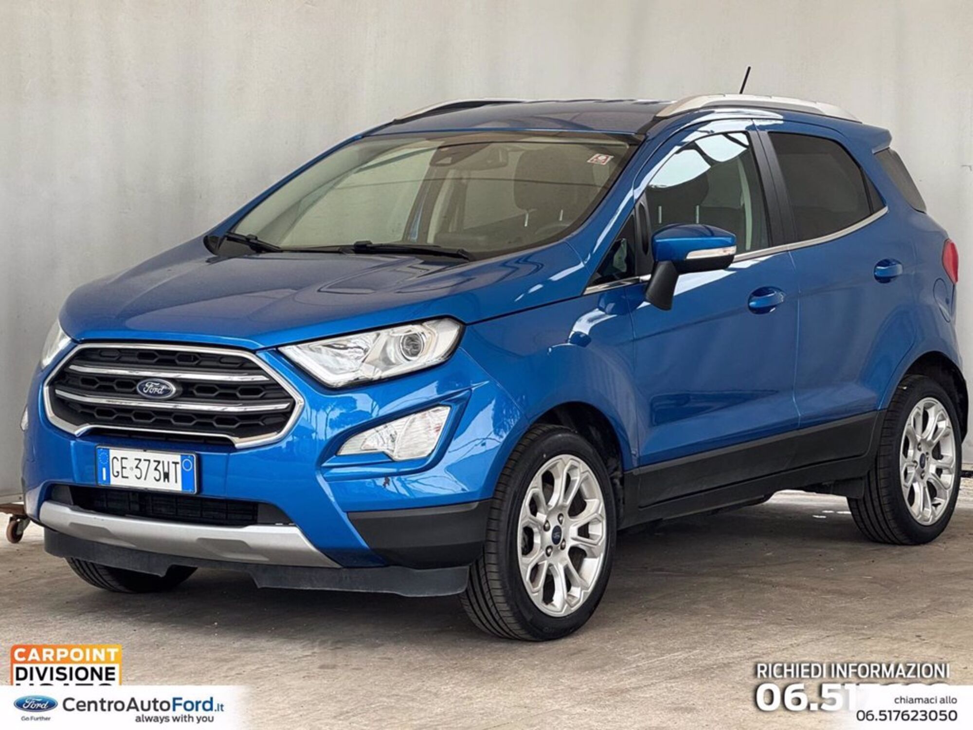 Ford EcoSport 1.0 EcoBoost 125 CV Titanium  del 2021 usata a Albano Laziale