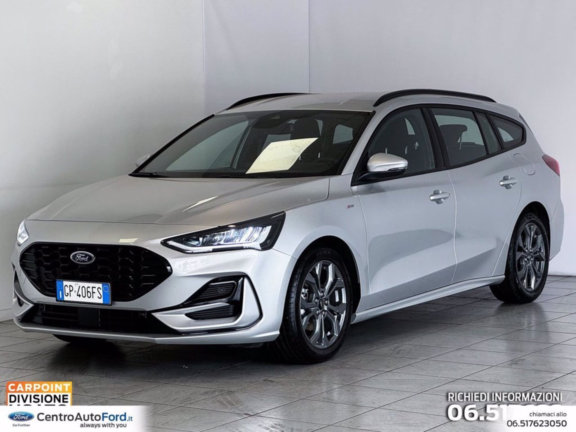 Ford Focus Station Wagon 1.0 EcoBoost 125 CV automatico SW ST-Line  del 2023 usata a Albano Laziale