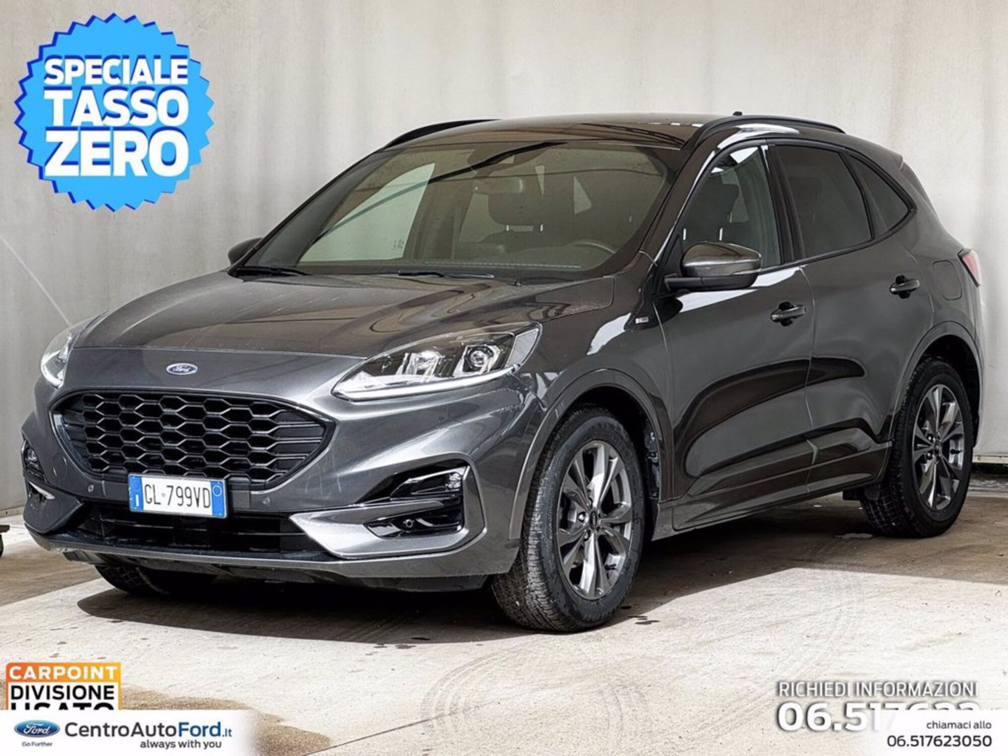 Ford Kuga 1.5 EcoBlue 120 CV 2WD ST-Line  del 2022 usata a Albano Laziale