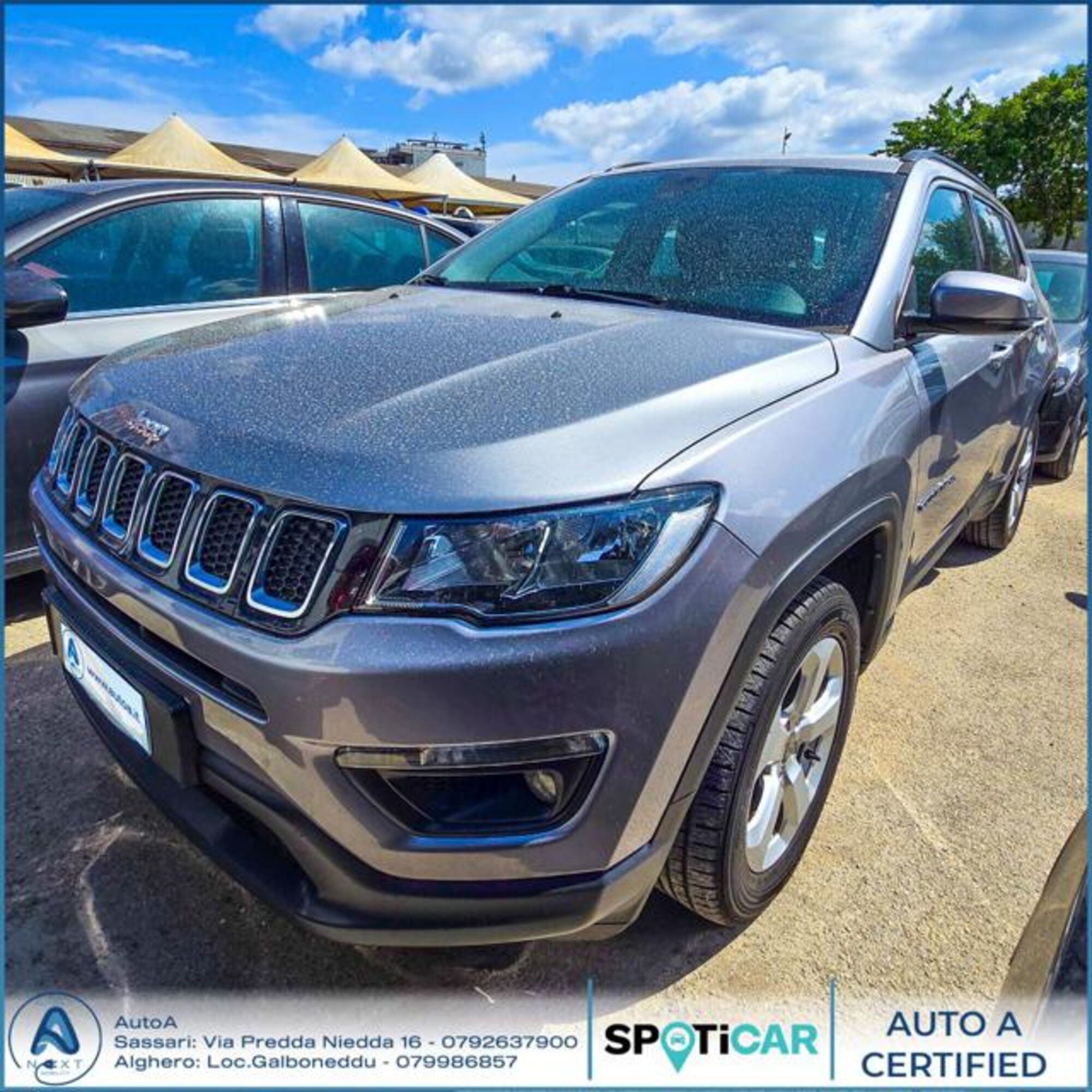 Jeep Compass 2.0 Multijet II 4WD Longitude  del 2017 usata a Sassari