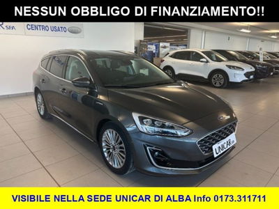 Ford Focus Station Wagon 1.5 EcoBlue 120 CV SW Vignale del 2019 usata a Alba