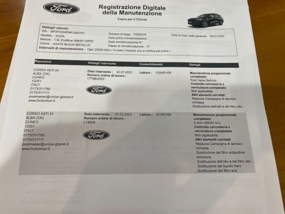 Ford Kuga usata a Cuneo (15)