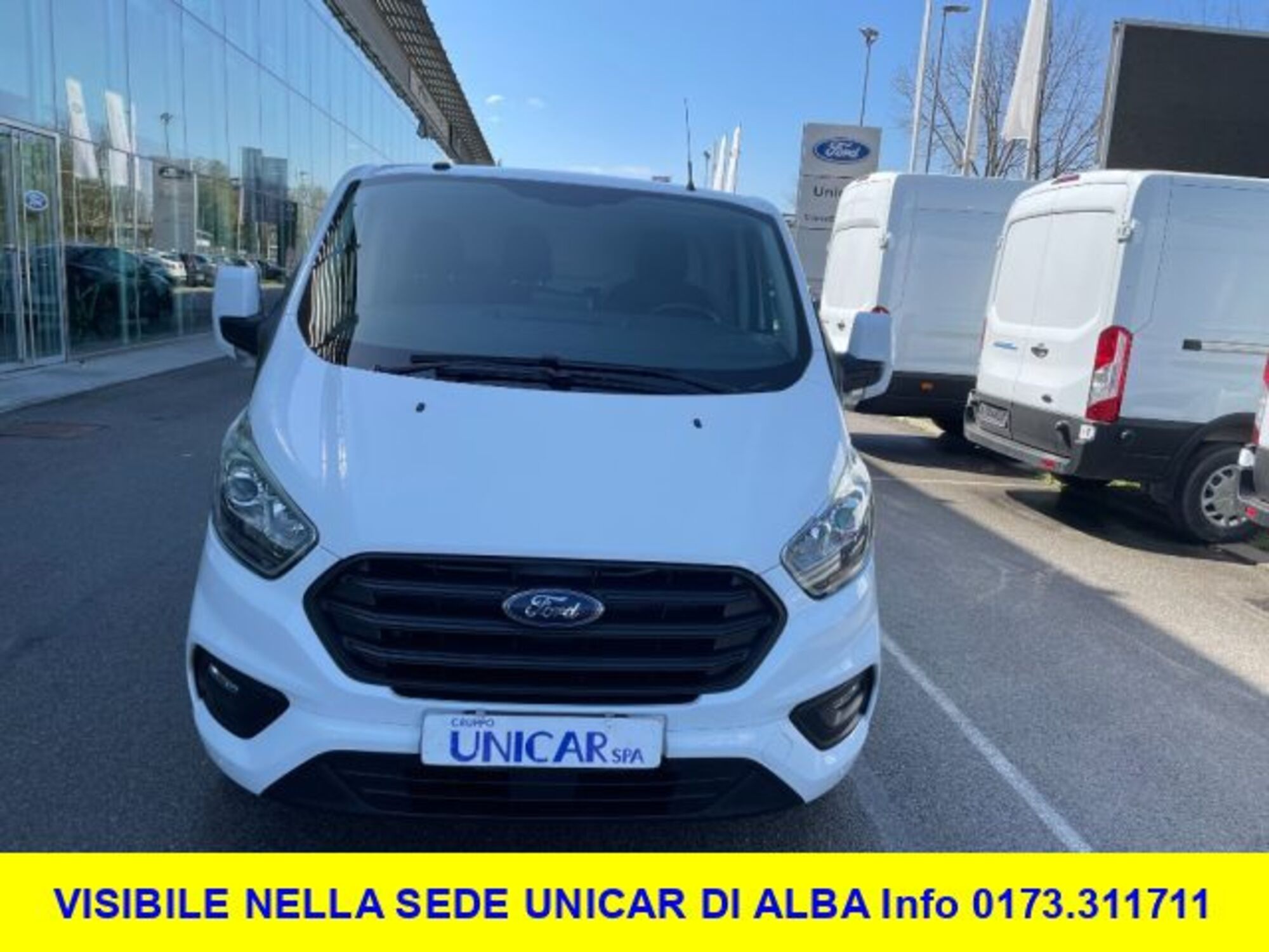 Ford Transit Custom Furgone 340 2.0 TDCi 130 PC-DC Furgone Trend del 2018 usata a Alba