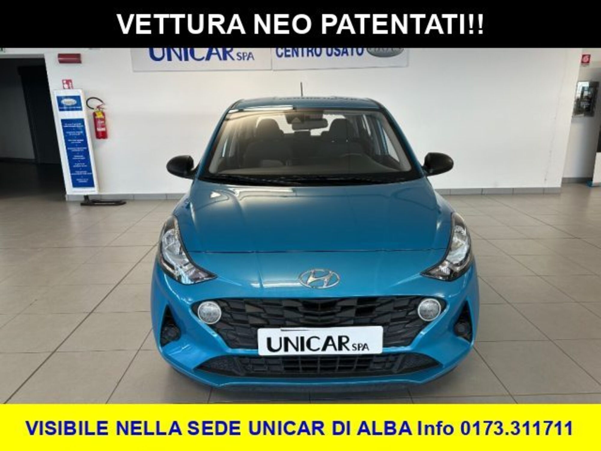 Hyundai i10 1.0 MPI Advanced del 2021 usata a Alba