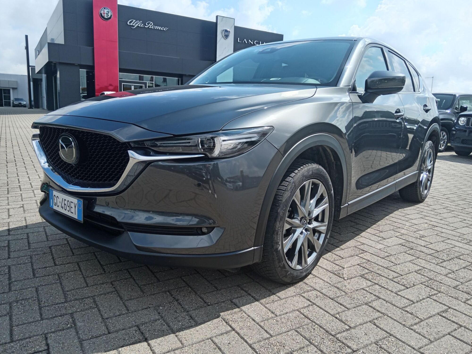 Mazda CX-5 2.2L Skyactiv-D 184 CV AWD Exclusive  del 2021 usata a Alessandria