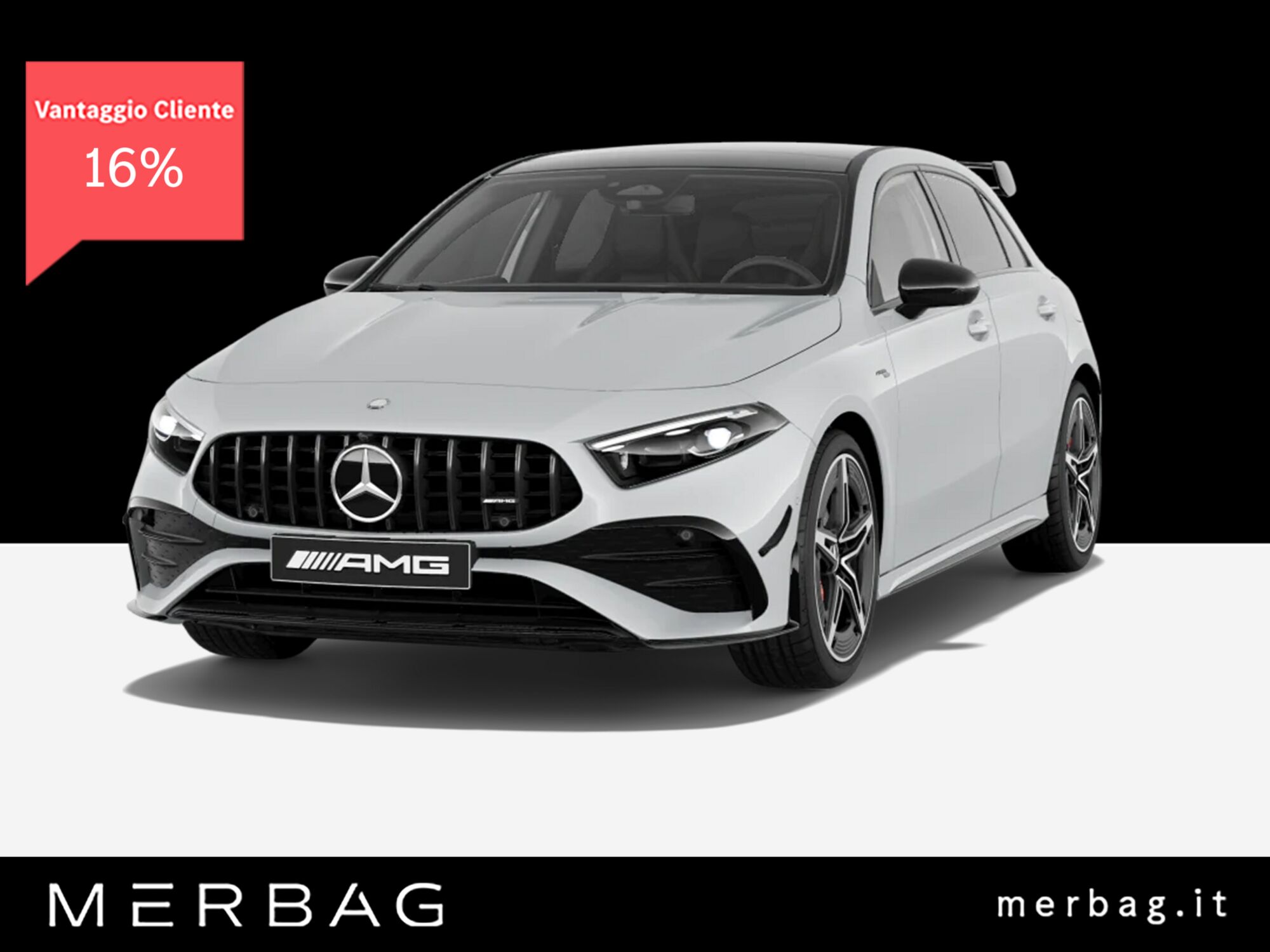 Mercedes-Benz Classe A AMG 35 Premium Plus AMG 4matic auto nuova a Milano