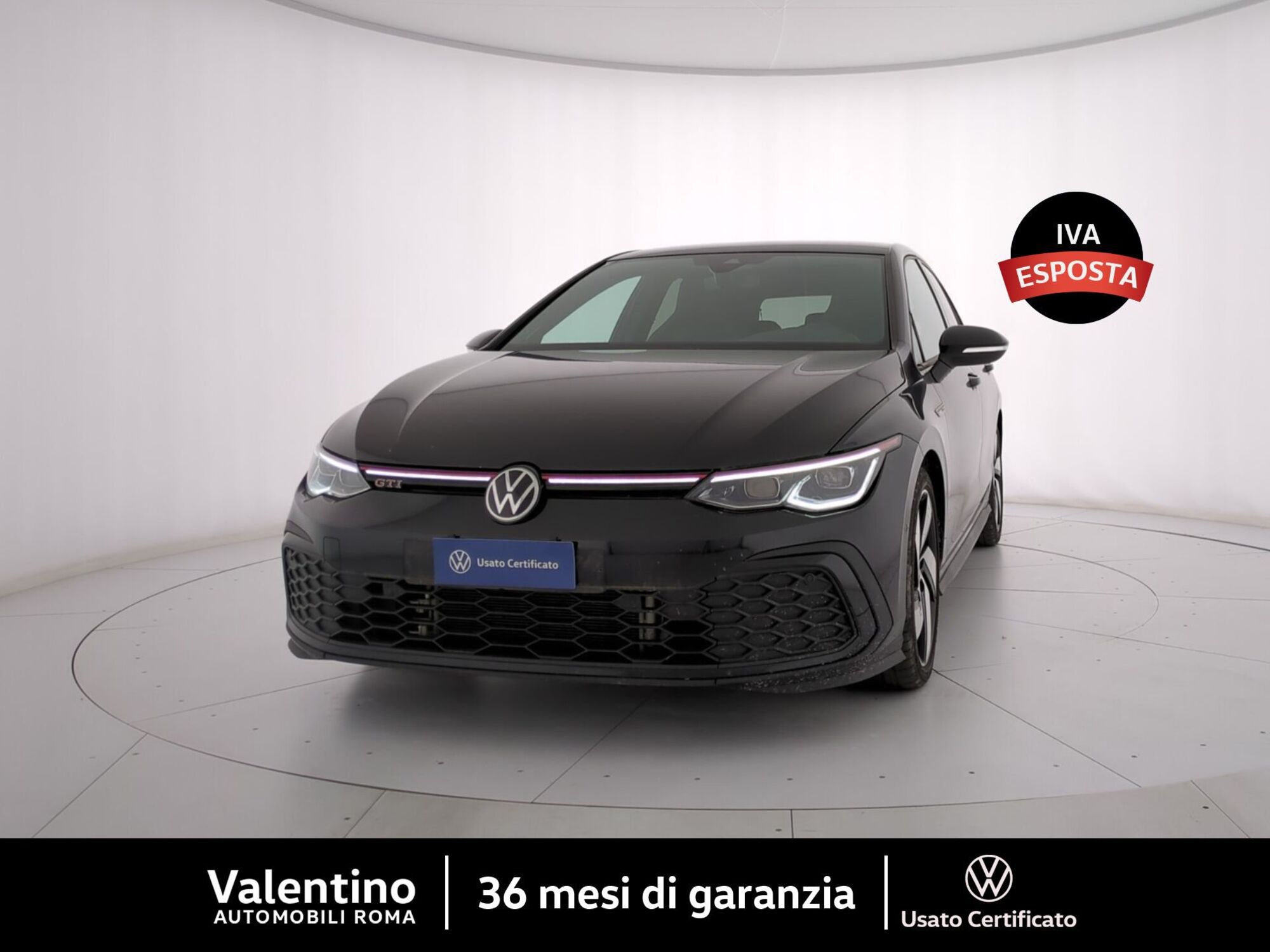 Volkswagen Golf 2.0 TSI GTI DSG del 2020 usata a Roma