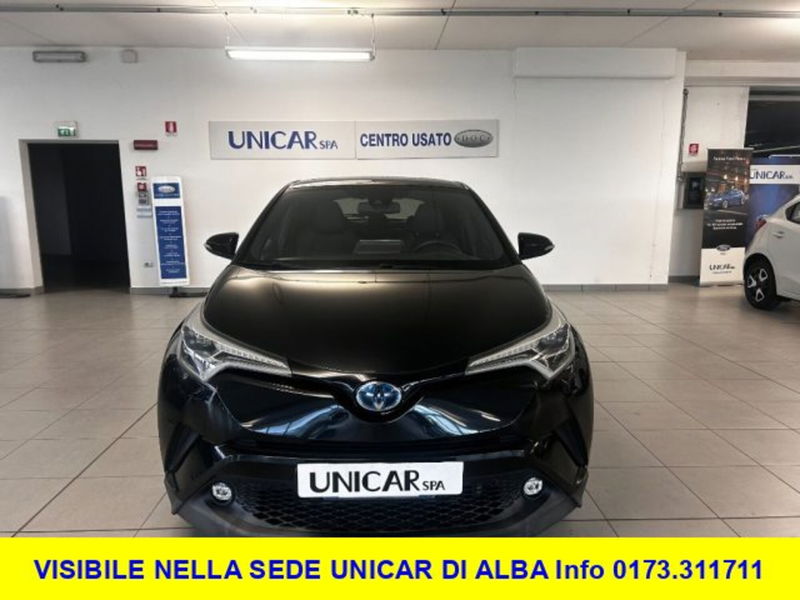 Toyota Toyota C-HR 1.8 Hybrid E-CVT Lounge  del 2019 usata a Alba