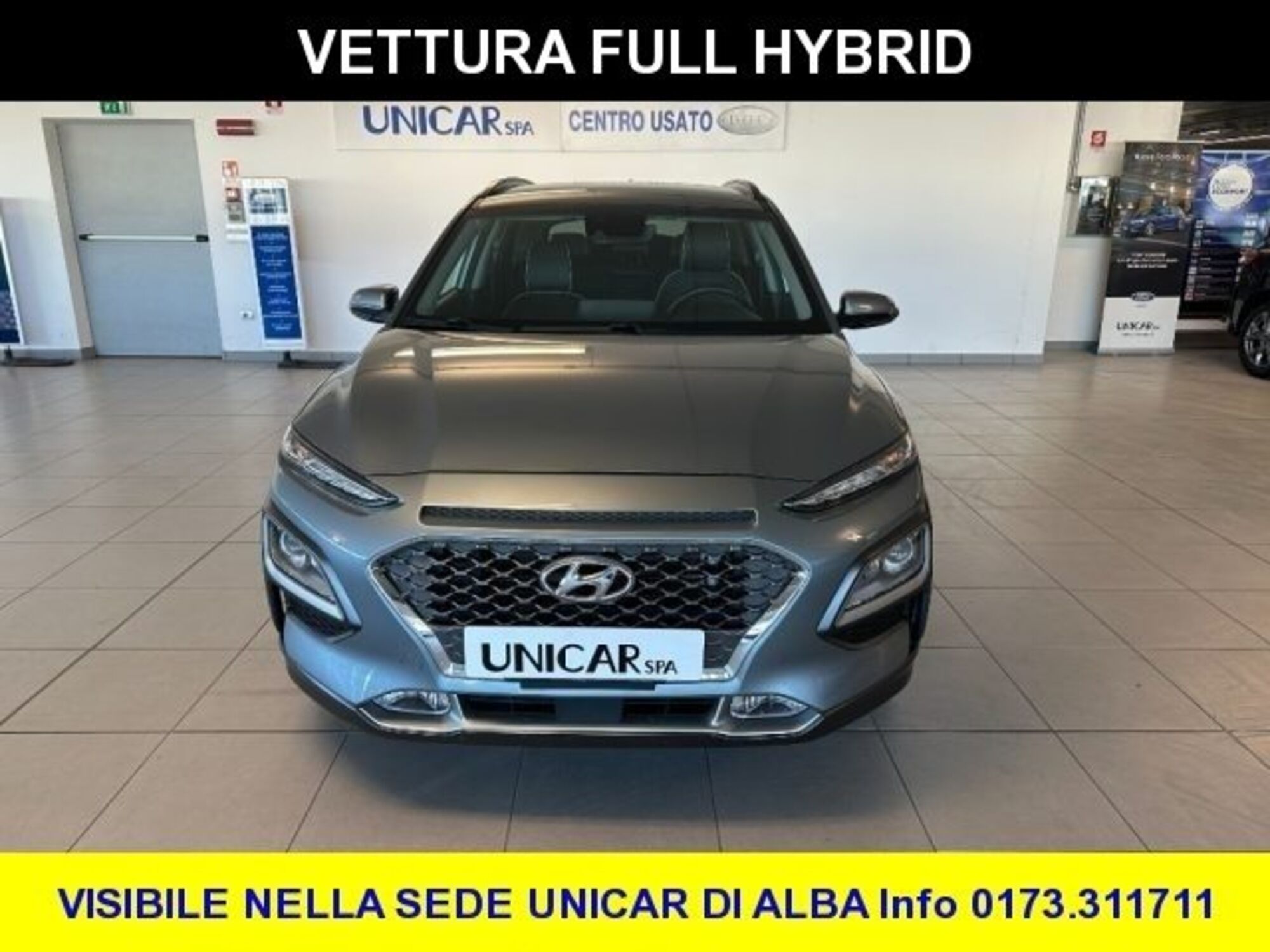 Hyundai Kona HEV 1.6 DCT XPrime del 2021 usata a Alba