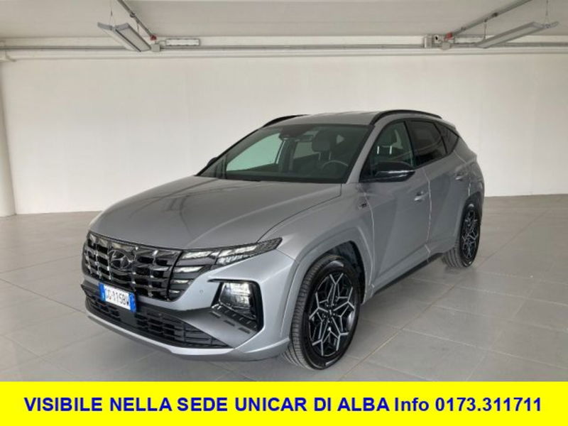 Hyundai Tucson 1.6 CRDi 136CV 48V 4WD DCT N Line del 2021 usata a Alba