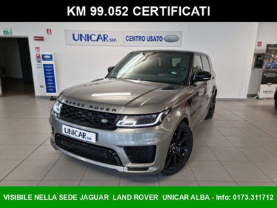 Land Rover Range Rover Sport 3.0D l6 249 CV HSE Dynamic Stealth del 2022 usata a Alba