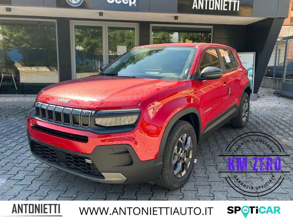 Jeep Avenger nuova a Ancona