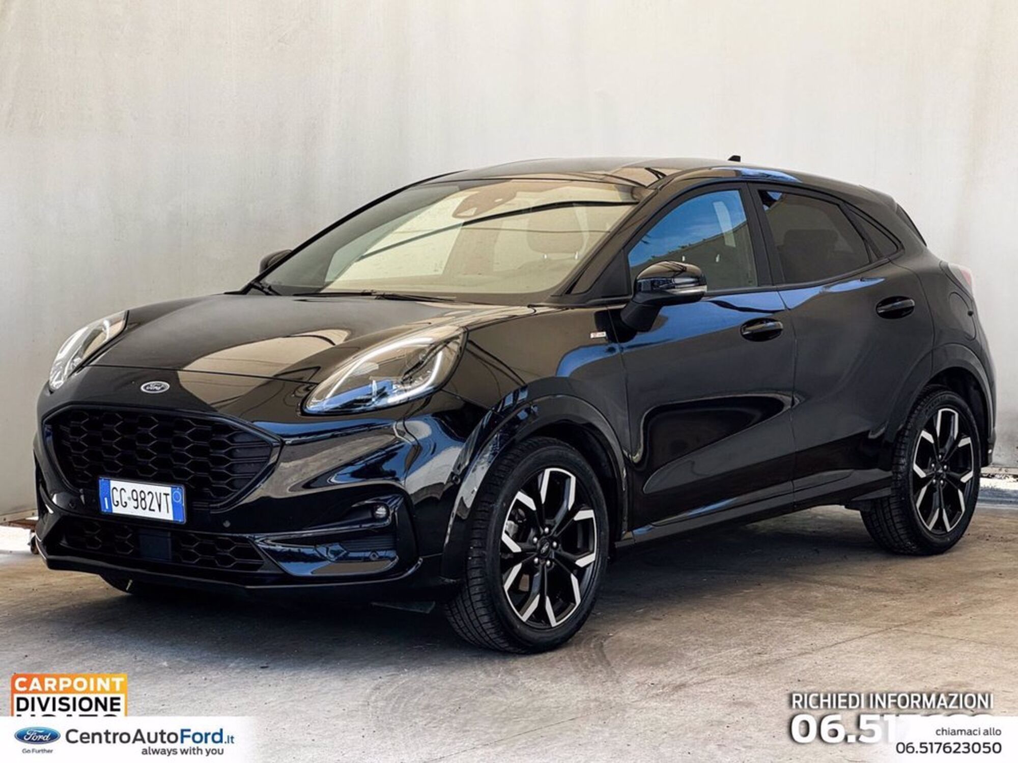 Ford Puma 1.0 ecoboost h ST-Line X 125cv del 2021 usata a Albano Laziale