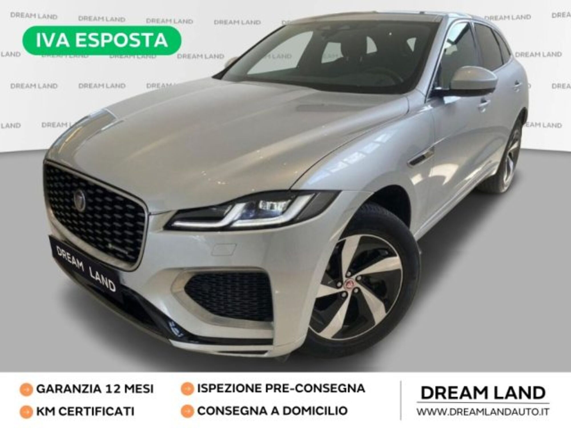 Jaguar F-Pace 2.0 D 163 CV AWD aut. R-Dynamic S  del 2023 usata a Livorno