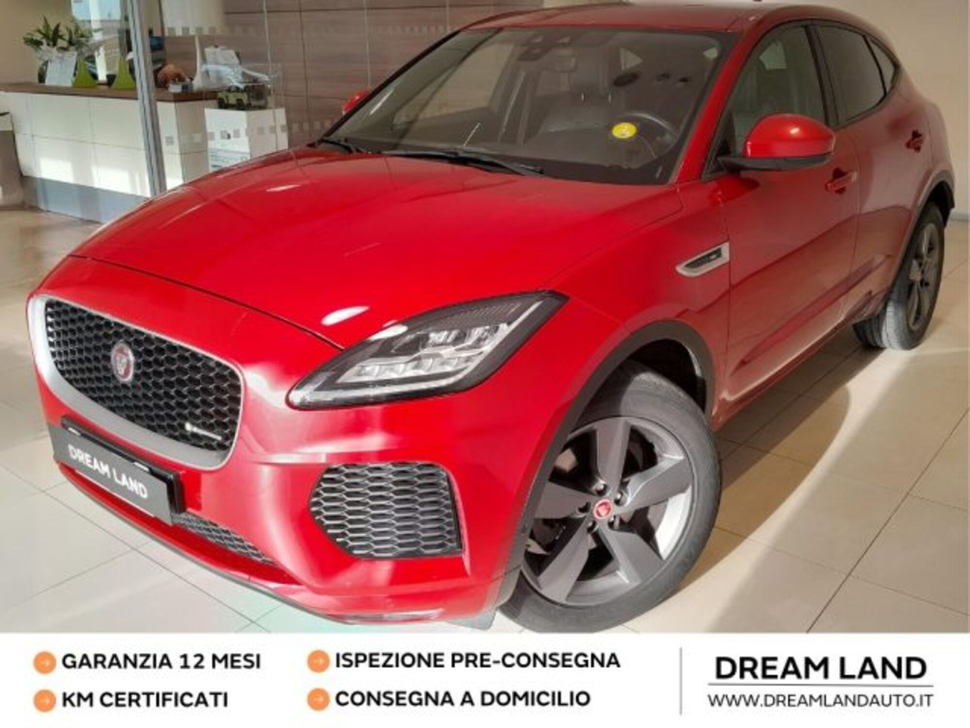 Jaguar E-Pace 2.0D 180 CV AWD aut. SE  del 2018 usata a Livorno