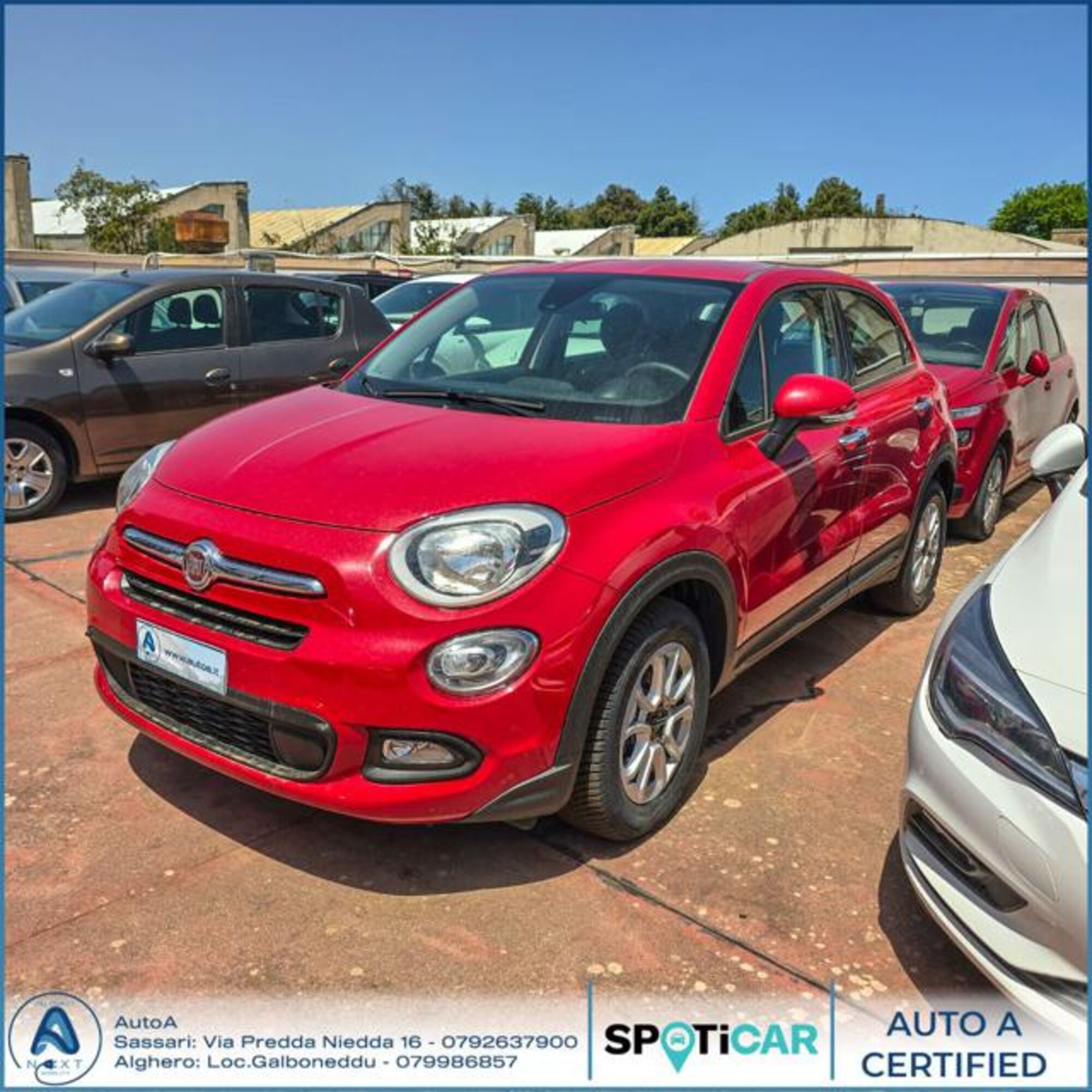 Fiat 500X 1.6 MultiJet 120 CV DCT Pop Star  del 2017 usata a Sassari