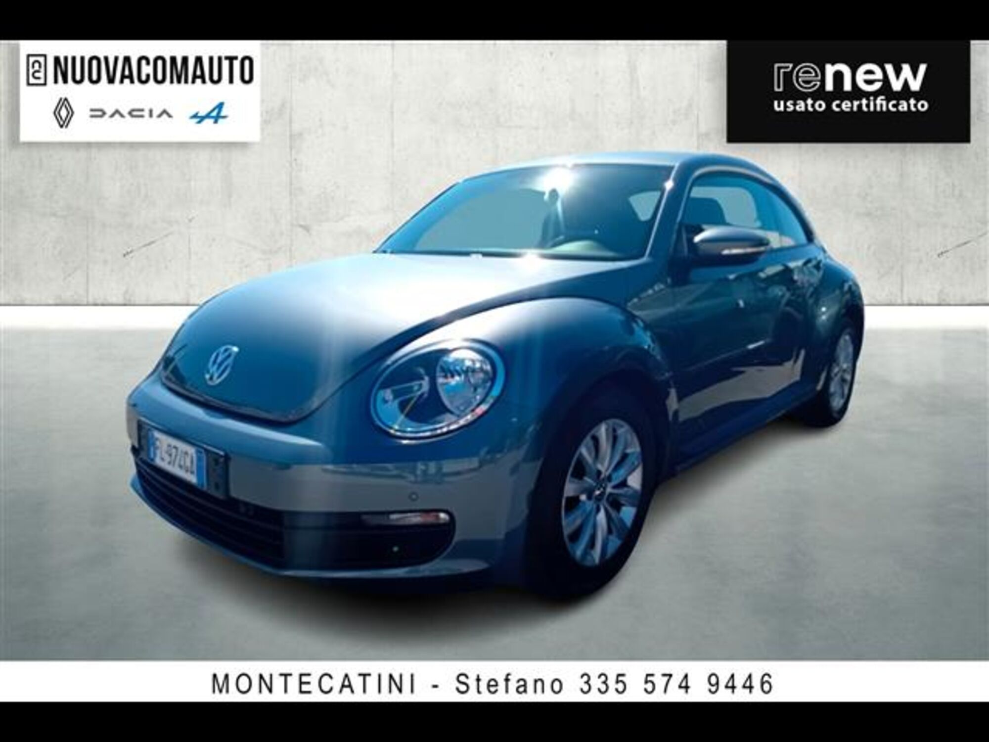 Volkswagen Maggiolino Cabrio 2.0 TDI Design BlueMotion Technology  del 2016 usata a Sesto Fiorentino