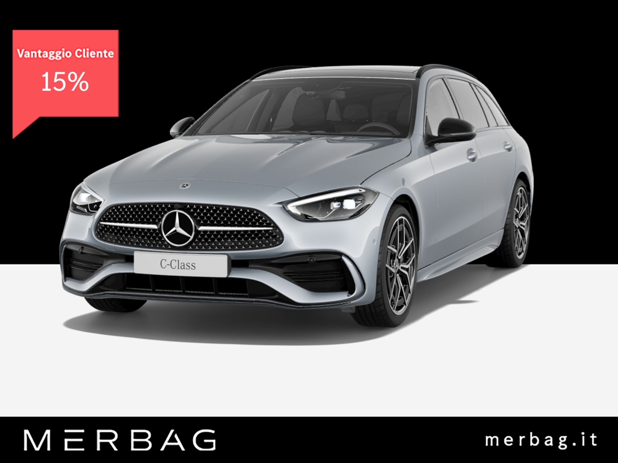 Mercedes-Benz Classe C Station Wagon 220 d Mild hybrid Premium Plus  nuova a Milano