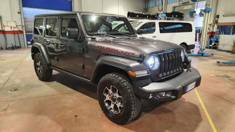 Jeep Wrangler Unlimited 2.0 Turbo Sahara  del 2021 usata a Castegnato