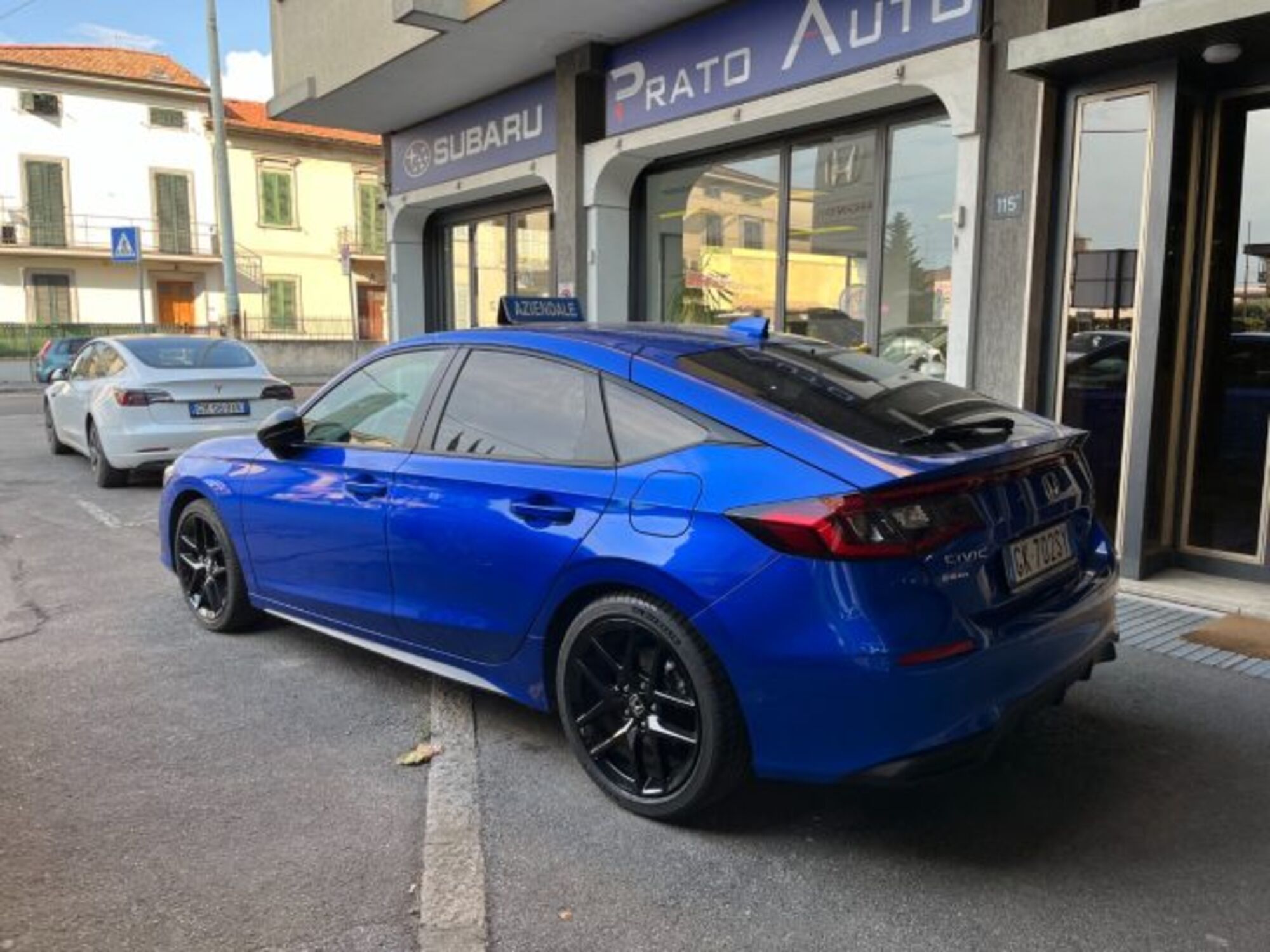 Honda Civic 2.0 hev Sport ecvt del 2022 usata a Prato