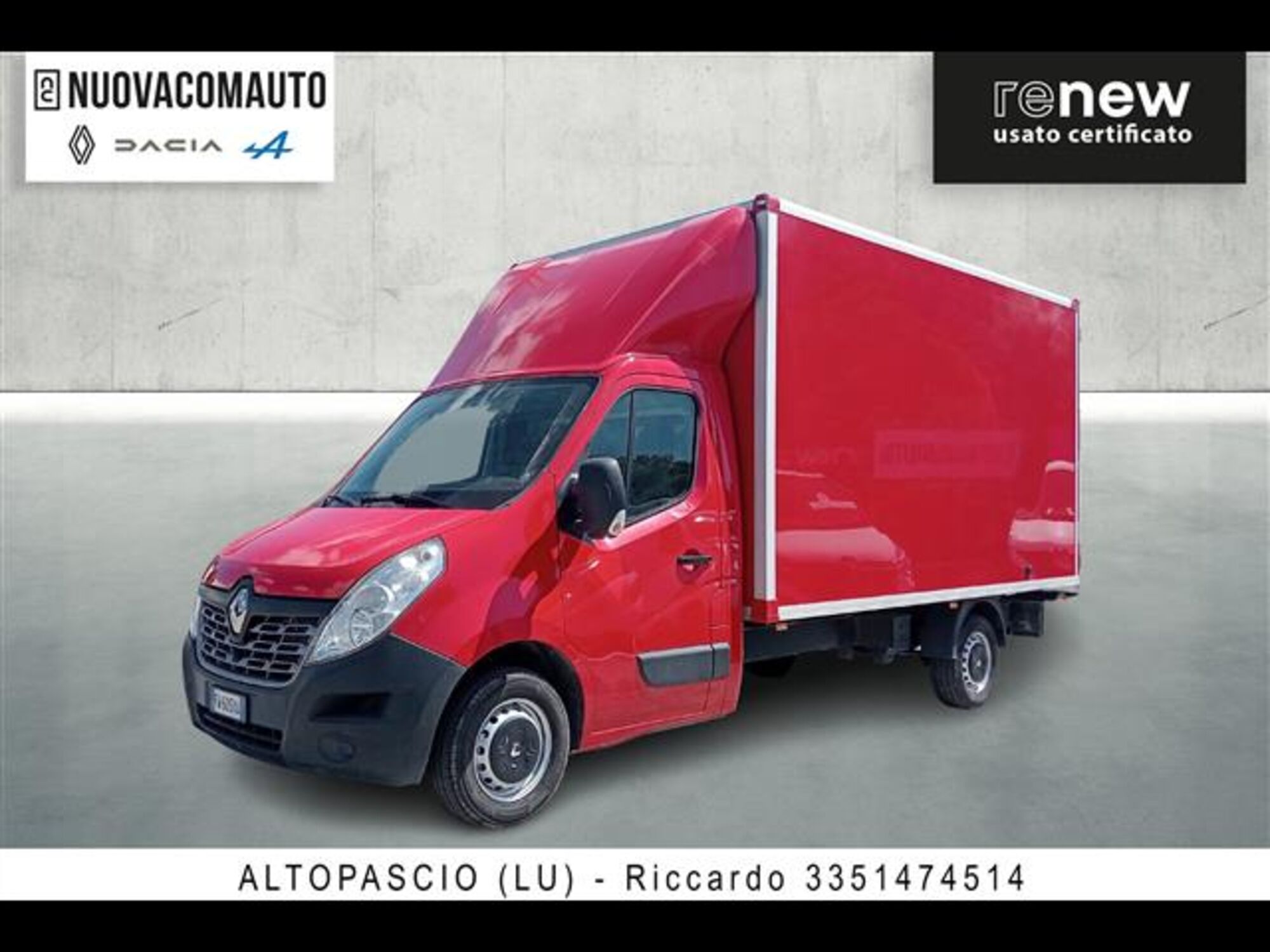 Renault Master Telaio T35 2.3 dCi 130 TP PM Cabinato Ice  del 2019 usata a Sesto Fiorentino