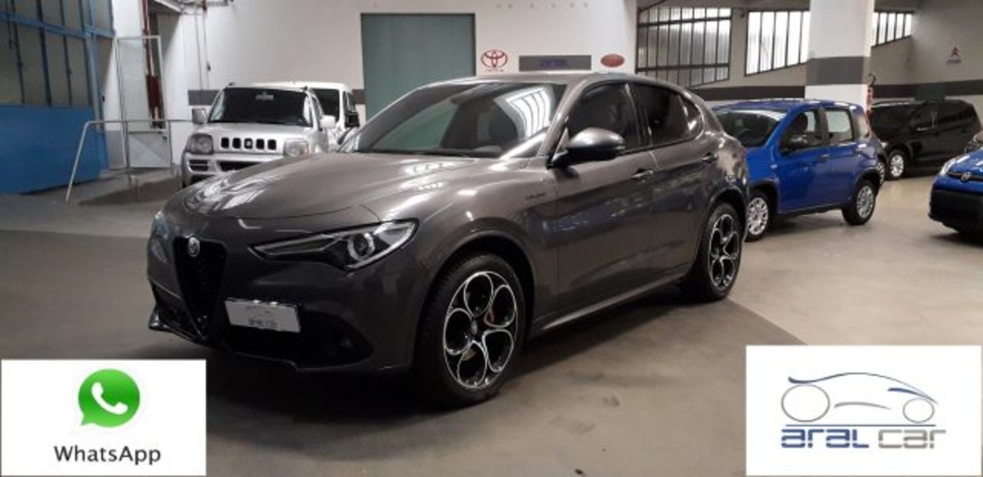 Alfa Romeo Stelvio Stelvio 2.2 Turbodiesel 210 CV AT8 Q4 Veloce  del 2021 usata a Torino